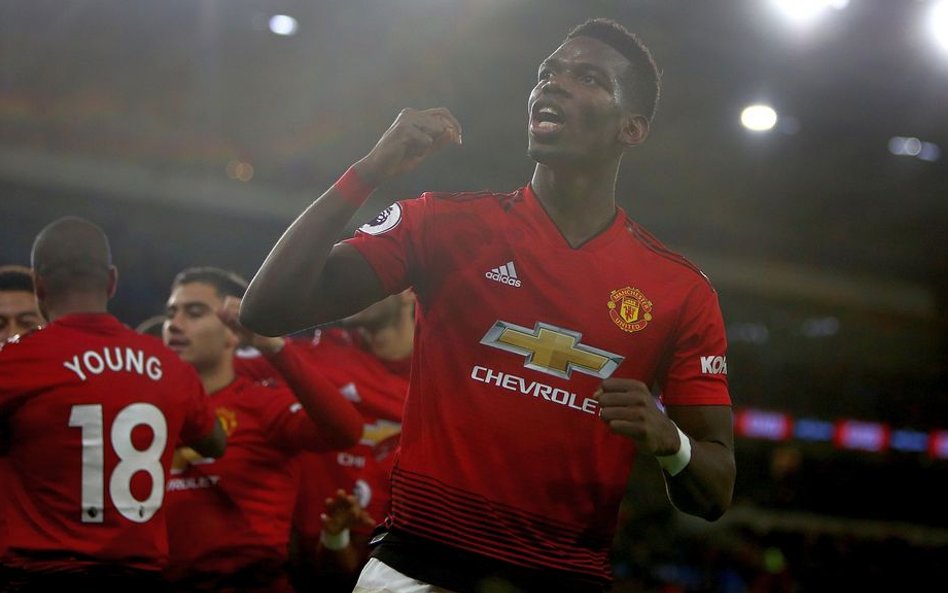 Paul Pogba, który pod rządami Jose Mourinho trzy ostatnie mecze spędził na ławce rezerwowych, odżył 