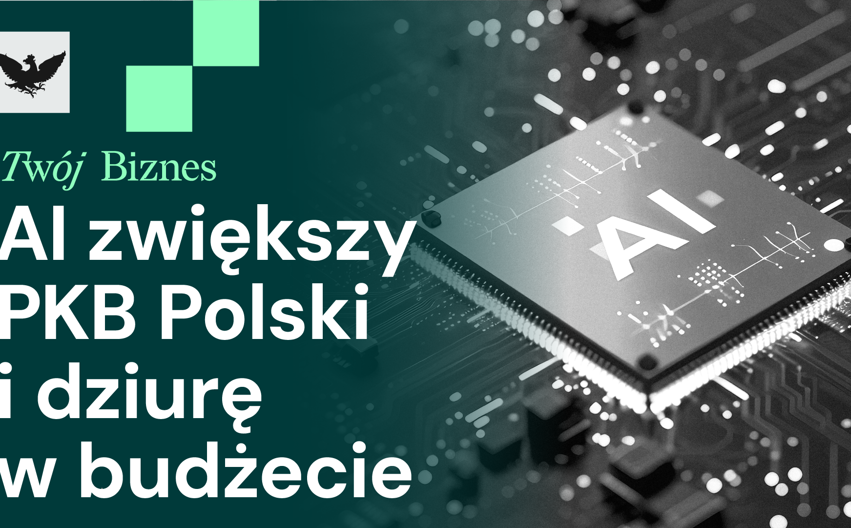 AI napędzi PKB i zmniejszy wpływy podatkowe