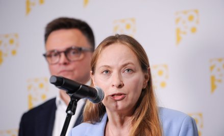 Katarzyna Pełczyńska-Nałęcz i Szymon Hołownia