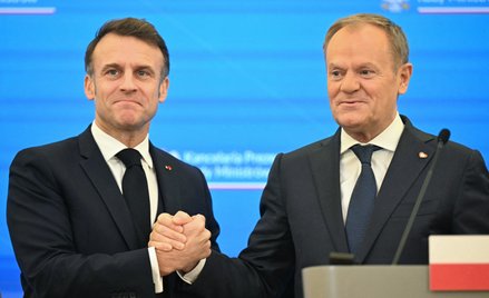 Emmanuel Macron i Donald Tusk