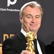 Christopger Nolan (na zdjęciu) odebrał Złotego Globa za reżyserię,