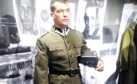 Prezentacja munduru "żołnierzy wyklętych"