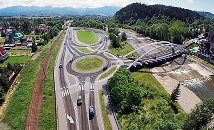 Węzeł w Poroninie ma zmniejszyć korki nie tylko zimą