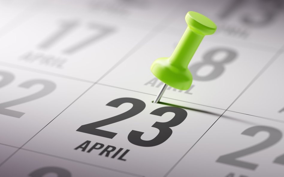 Wydarzy się dziś. Kalendarium wydarzeń na rynkach w dniu 23.04.2026