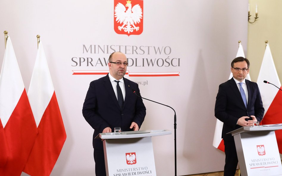 Grudzień 2018. Minister sprawiedliwości, prokurator generalny Zbigniew Ziobro oraz wiceminister spra