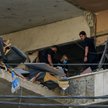Skutki izraelskiego ostrzału południowych przedmieść Bejrutu, 7 czerwca