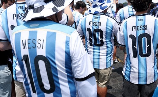 Kibice z Argentyny nie ukrywają, na kogo dziś liczą najbardziej