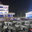 Uroczystość przekazania nowych wyrzutni rakiet północnokoreańskiej armii