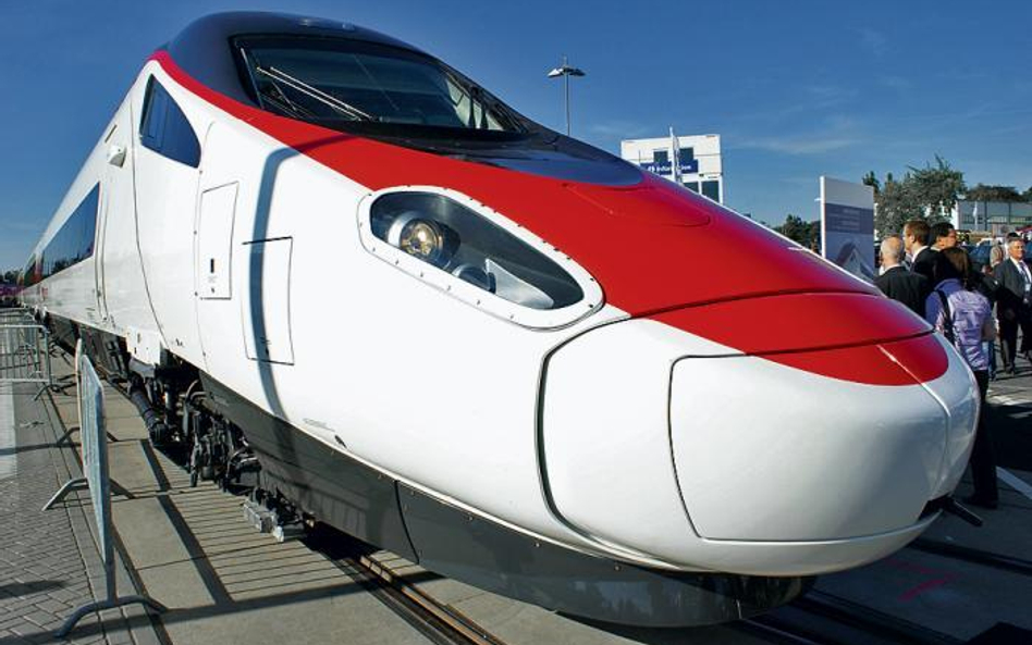 Francuski Alstom pochwalił się pociągiem Pendolino, który produkuje po wykupieniu zakładów Fiat Ferr