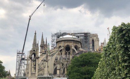 Pół roku po pożarze Notre Dame darczyńcy dają wreszcie pieniądze