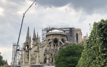Pół roku po pożarze Notre Dame darczyńcy dają wreszcie pieniądze
