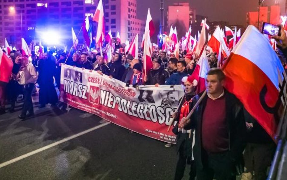 W tegorocznym przemarszu wzięło udział ok. 250 tys. osób