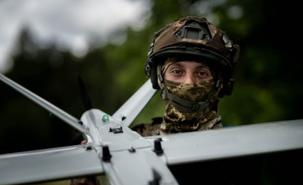 Ukraiński operator drona