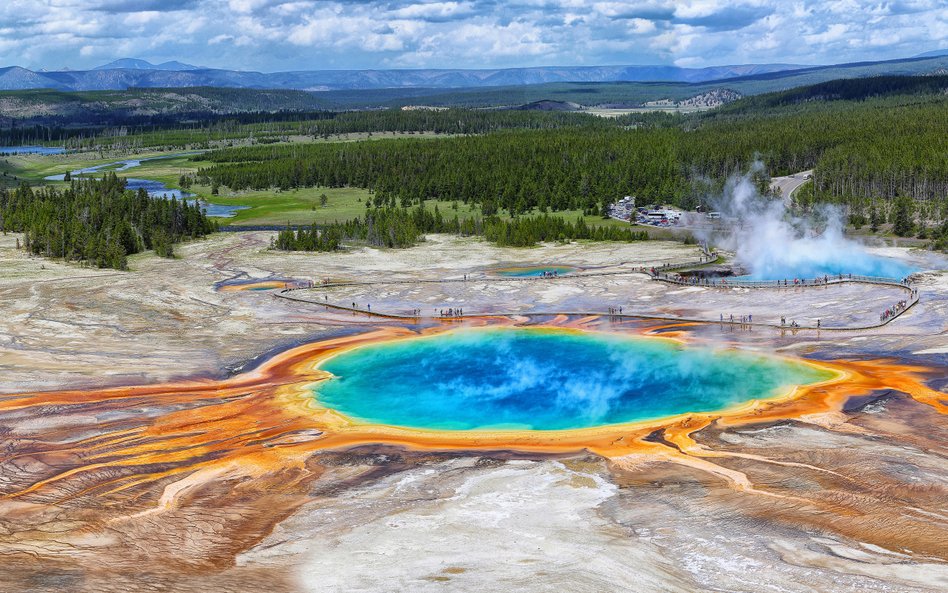 Naukowcy zbadali aktywność magmową pod kalderą Yellowstone