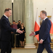 Prezydent Andrzej Duda oraz premier Donald Tusk