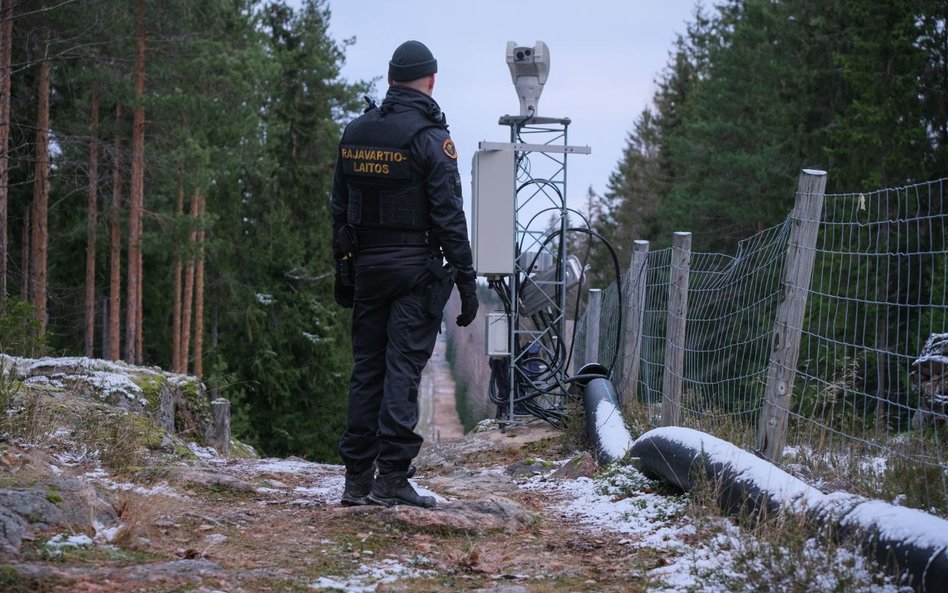 Budowa ogrodzenia na granicy fińsko-rosyjskiej