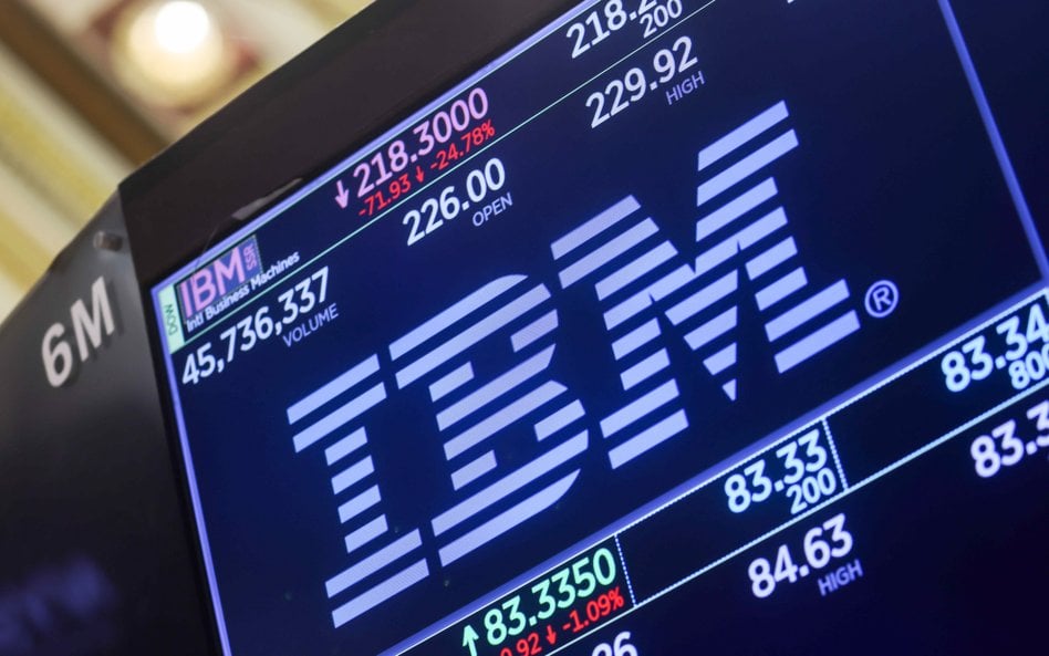 IBM pod presją sztucznej inteligencji. Akcje zaliczyły historyczny spadek