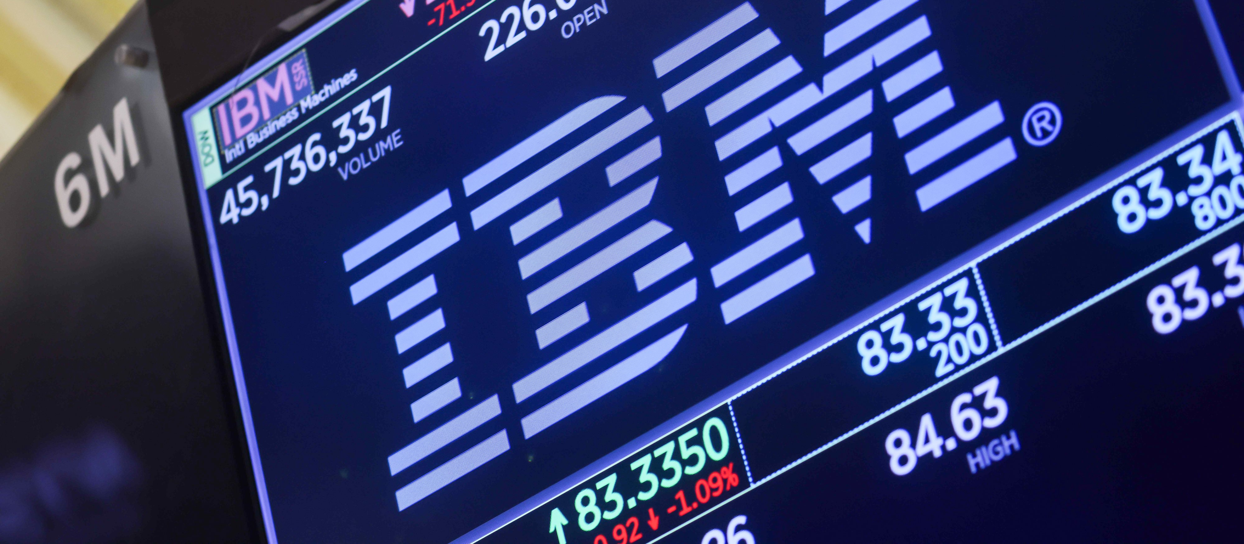 Historyczne tąpnięcie IBM. Akcje giganta runęły o 25 proc.