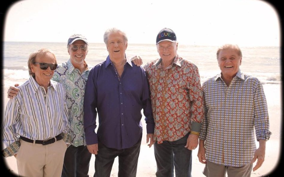 The Beach Boys (od lewej-Al Jardine, David Marks, Brian Wilson, Mike Love, Bruce Johnston)