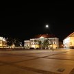 Rynek w Kielcach nocą