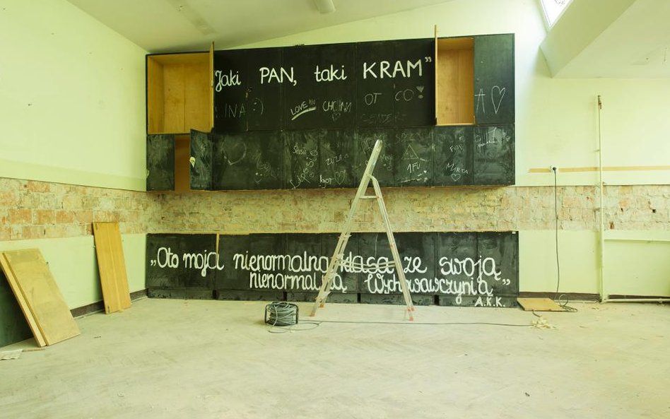 Budynek dawnej szkoły przy Emilii Plater 29. Fot. Igor Oleś