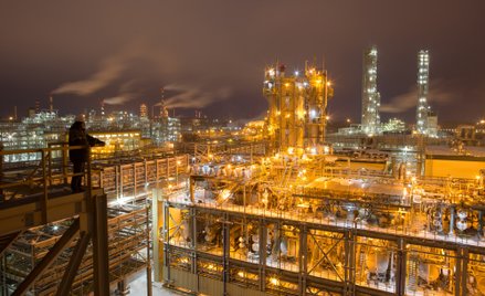 Petrochemia pochłania najwięcej energii