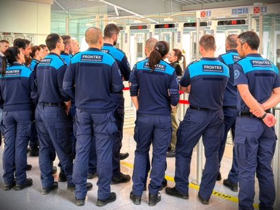 Międzynarodowe szkolenia służb granicznych na Okęciu