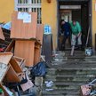 Lądek-Zdrój, sprzątanie po katastrofalnej powodzi