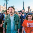Lider zespołu Leningrad Siergiej Sznurow stał się twarzą Partii Wzrostu, na której czele stoi współp