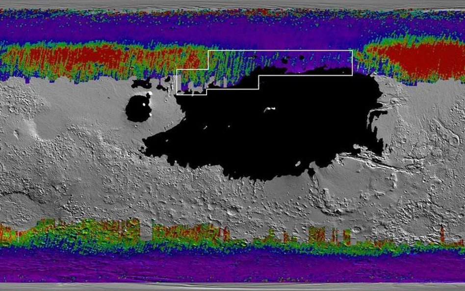 Gdzie na Marsie znajduje się woda?