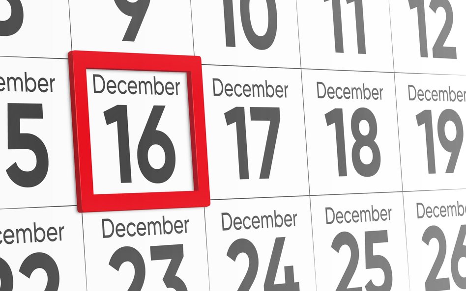 Wydarzy się dziś. Kalendarium wydarzeń na rynkach w dniu 16.12.2025