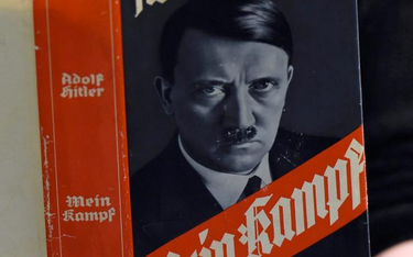 Archiwalny egzemplarz Mein Kampf z biblioteki monachijskiego Instytutu Historii Najnowszej