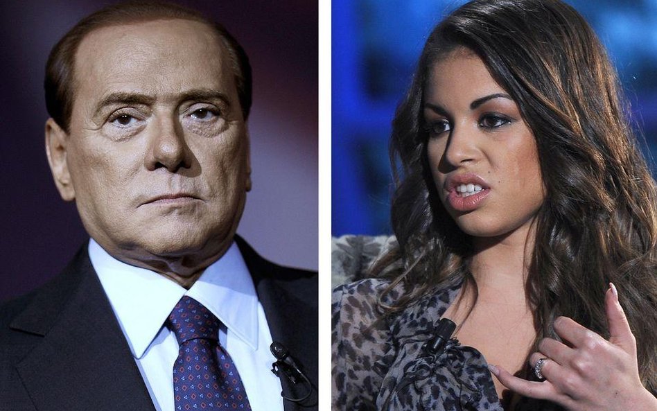 Politycy tacy jak Silvio Berlusconi (na zdjęciu z Karimą El Mahroug, znaną jako Ruby) mają skłonnośc