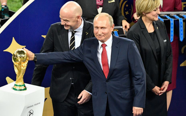 Zadowolony z mundialu mógł być prezydent Władimir Putin. Rosja awansowała aż do ćwierćfinału mistrzo