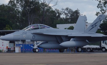 Australijski myśliwiec F/A-18 Hornet