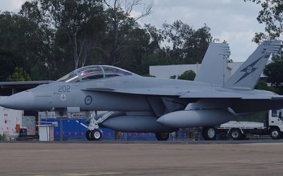 Australijski myśliwiec F/A-18 Hornet