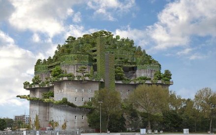 Tak ma wyglądać nowy hotel w Hamburgu - w dawnej wieży-bunkrze