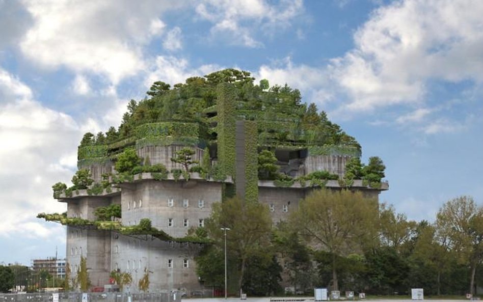 Tak ma wyglądać nowy hotel w Hamburgu - w dawnej wieży-bunkrze