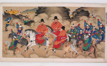 Autor nieznany, Działalność Wang Qionga dynastia Ming (1368–1644) album, papier, tusz, farby wodne
