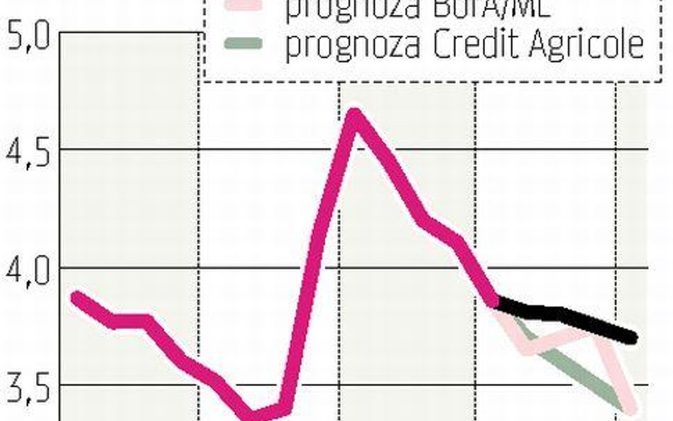 Blisko korekta, potem znów umocnienie