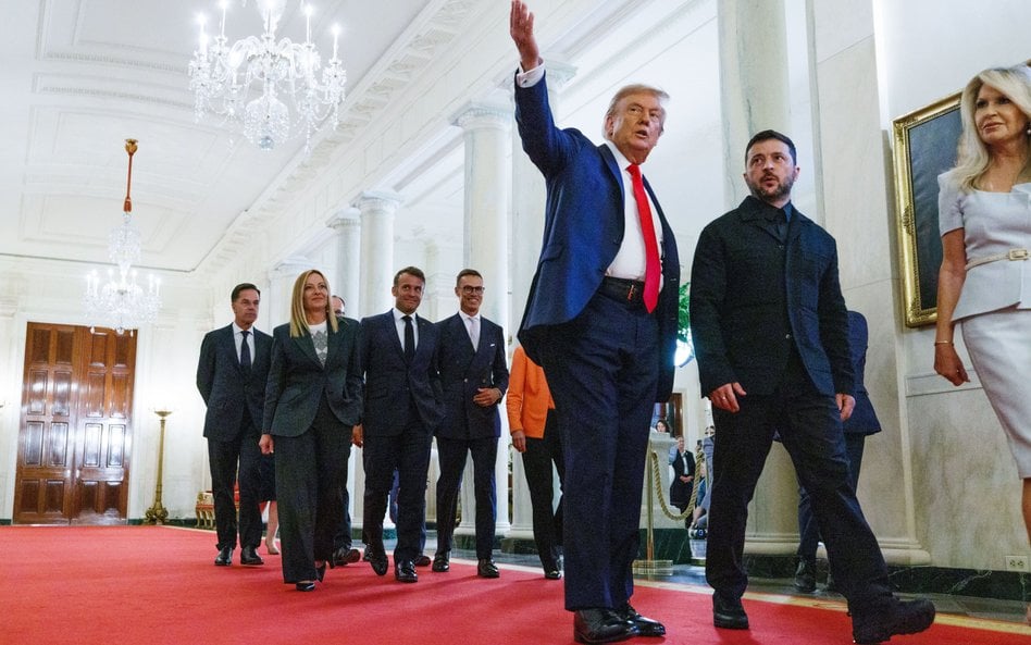 Donald Trump i Wołodymyr Zełenski