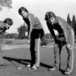 Zbigniew Boniek (z prawej), Adam Nawałka (z lewej) i Włodzimierz Lubański (w środku). 1978 rok, mist