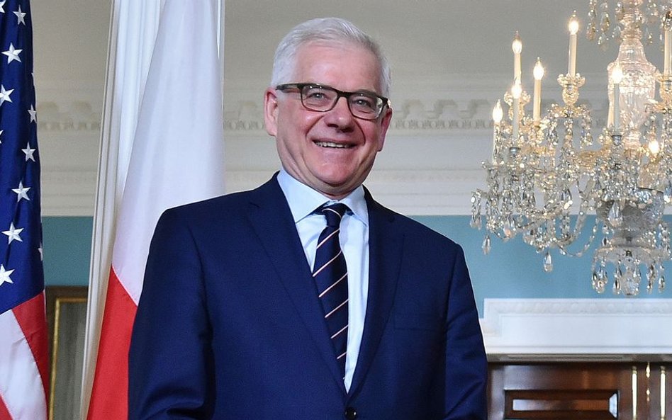 Minister spraw zagranicznych Jacek Czaputowicz