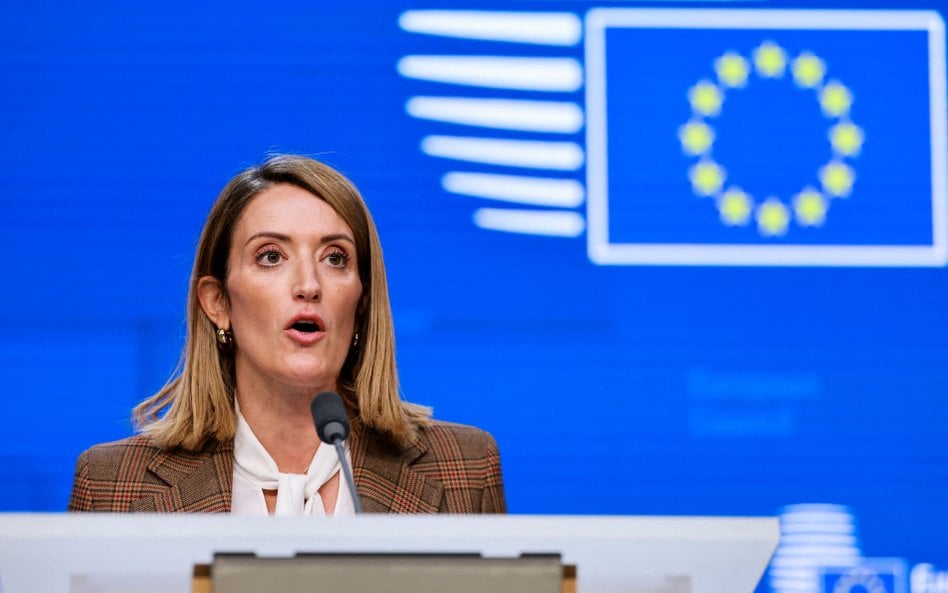 Roberta Metsola, przewodnicząca PE