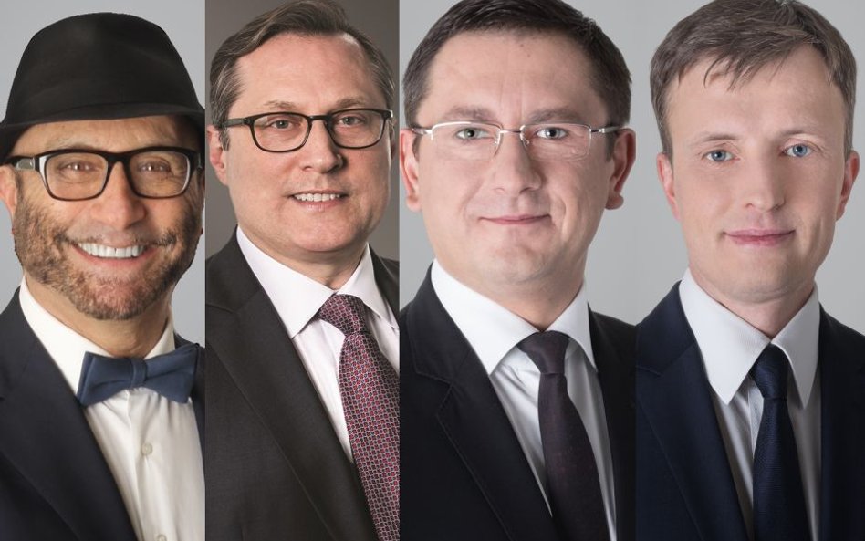 Lejb Fogelman, Stephen Horvath, Michał Fereniec i Łukasz Pawlak