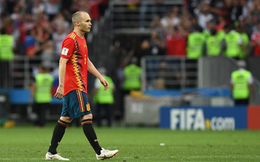 Iniesta po porażce z Rosją żegna się z reprezentacją