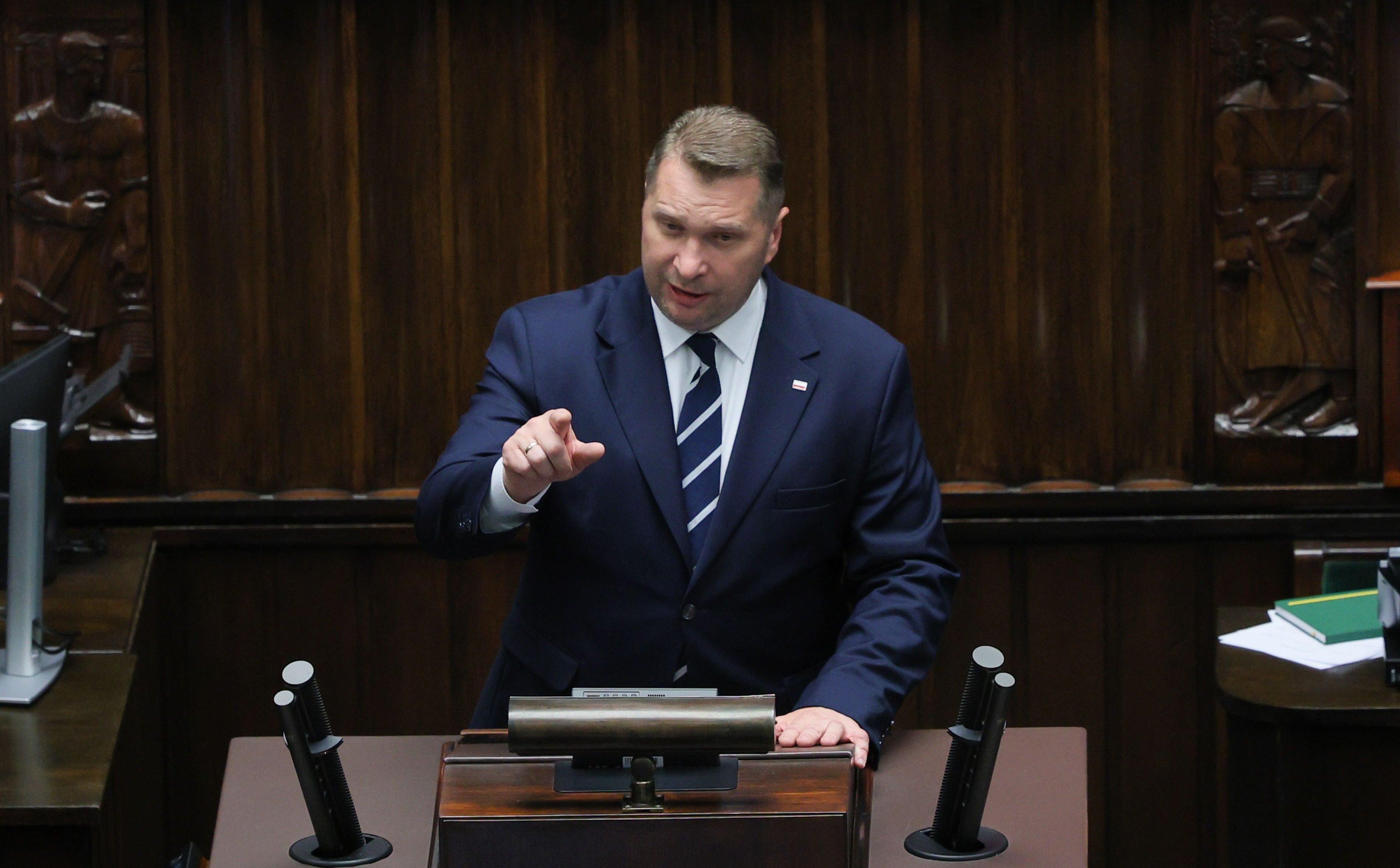 „Sławku, opanuj się”. Przemysław Czarnek odpowiada Sławomirowi Mentzenowi ws. Karola Nawrockiego