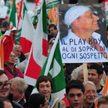 Protest przeciw rządom Silvio Berlusconiego