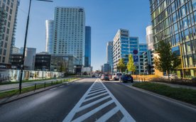 Po zakończeniu inwestycji ulica Grzybowska zyska zupełnie nową jakość.