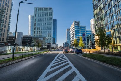 Po zakończeniu inwestycji ulica Grzybowska zyska zupełnie nową jakość.